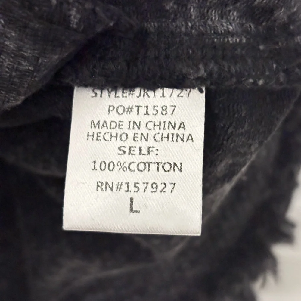 LA MIEL Black Corduroy Lightweight Jacket - Picture 11 of 11